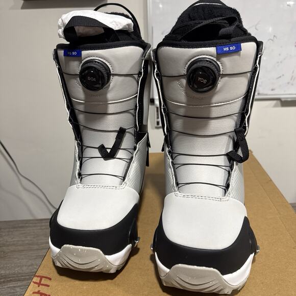 Men\'s BURTON Highshot Step On Snowboard Boots GRAY CLOUD Size 8.5 main image 9